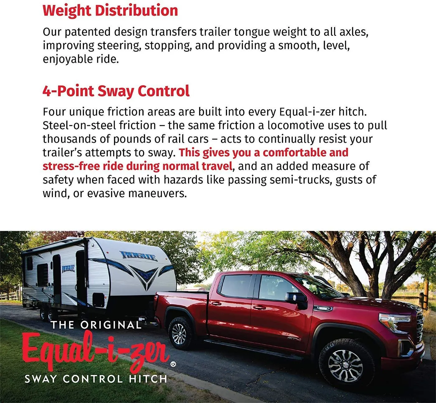 EQUALIZER W/DIST 1400LBS